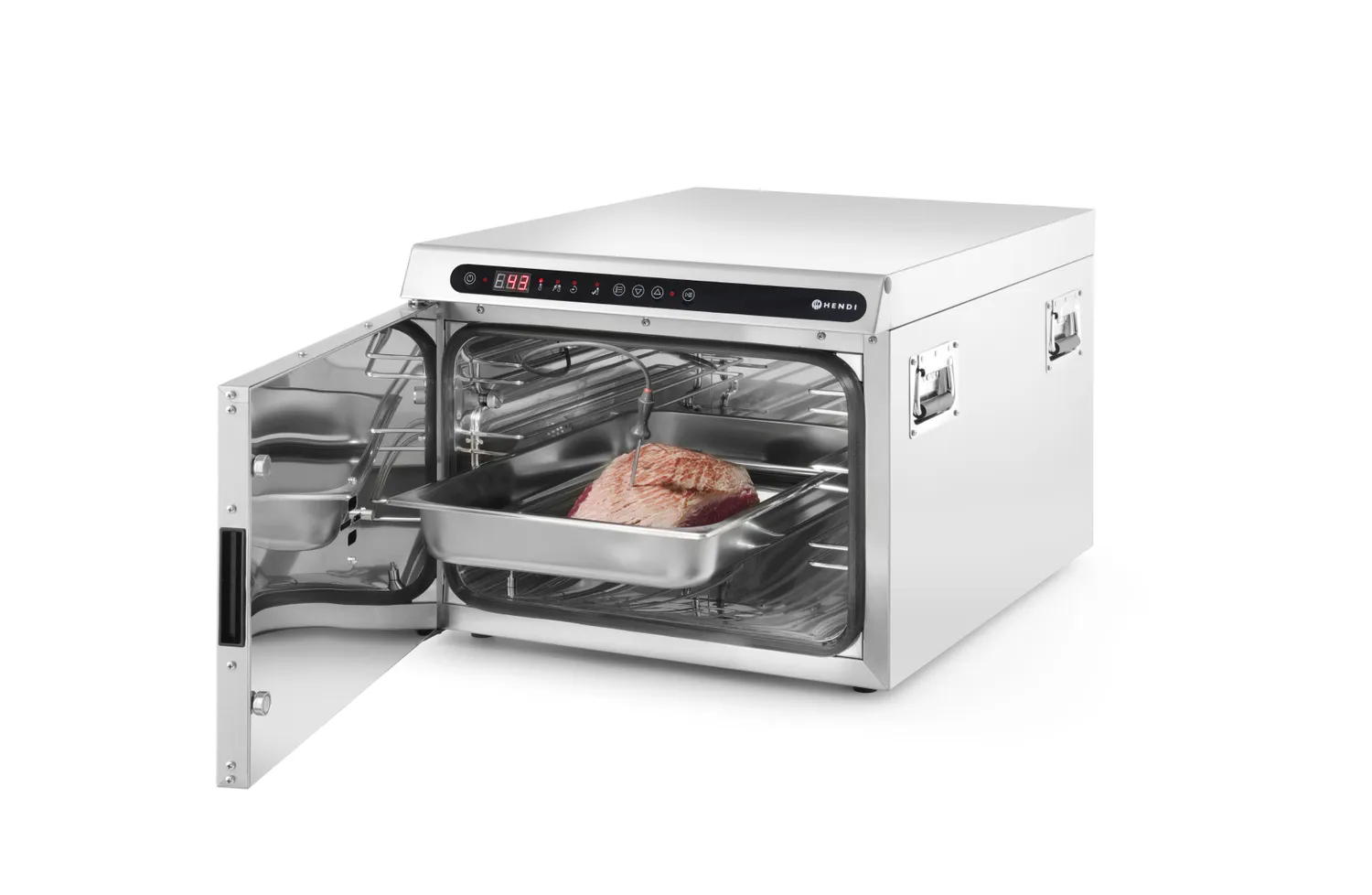 Gar- und Warmhalteofen - Niedertemperaturofen 230V/1200W 49,5x69x(H)41,3cm