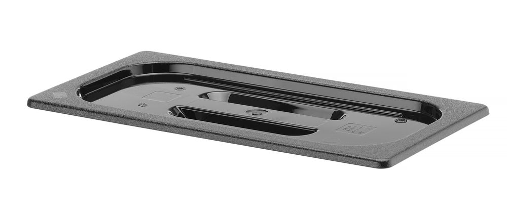Gastronorm-Deckel GN 1/3 Schwarz 325x176mm-ING12154