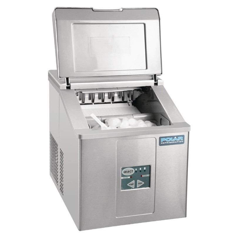 Eiswürfelmaschine 2kg Behälter 17kg pro 24 Stunden Tischgerät-ING10715 Eiswürfelmaschine 2kg Behälter 17kg pro 24 Stunden Tischgerät-ING10715