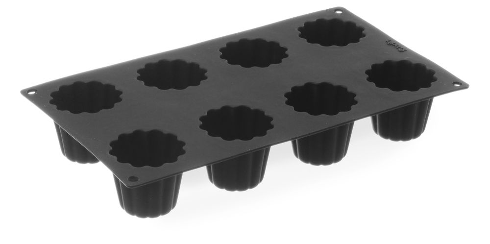 Silikonform Cannele Bordelais ø54x(H)48 GN 1/3 ø54x(H)48mm-ING12988