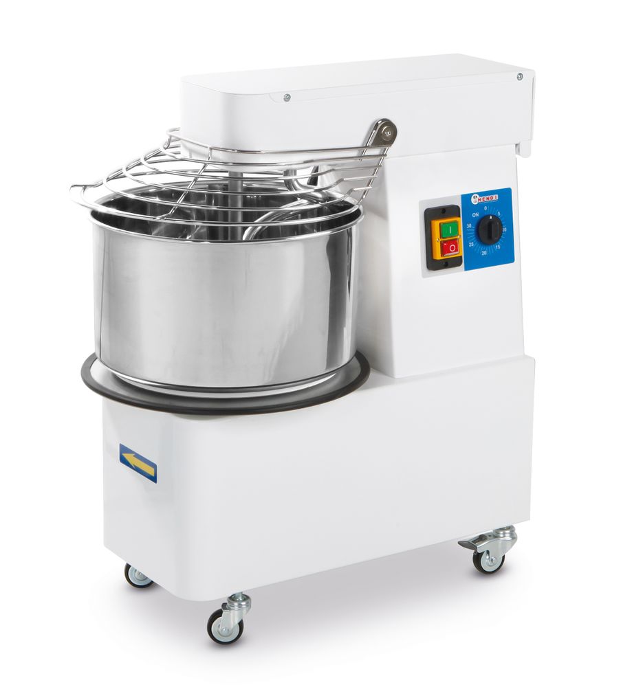 Spiralmischer mit festem Kopf und Schüssel.    56 kg/h  16L  378x690x(H)730mm-ING11625