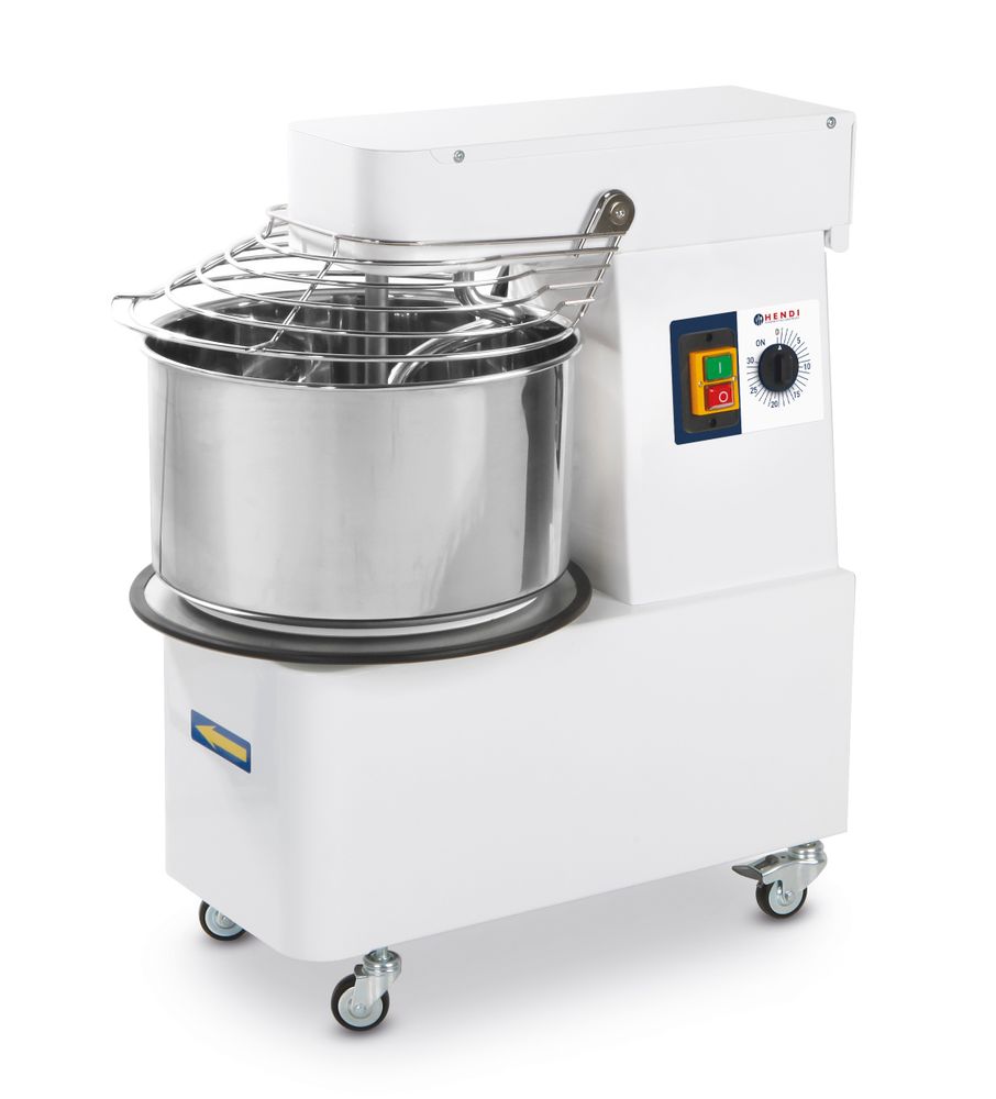 Spiralmischer mit festem Kopf und Schüssel    35 kg/h  10L  240x590x(H)575mm-ING11670