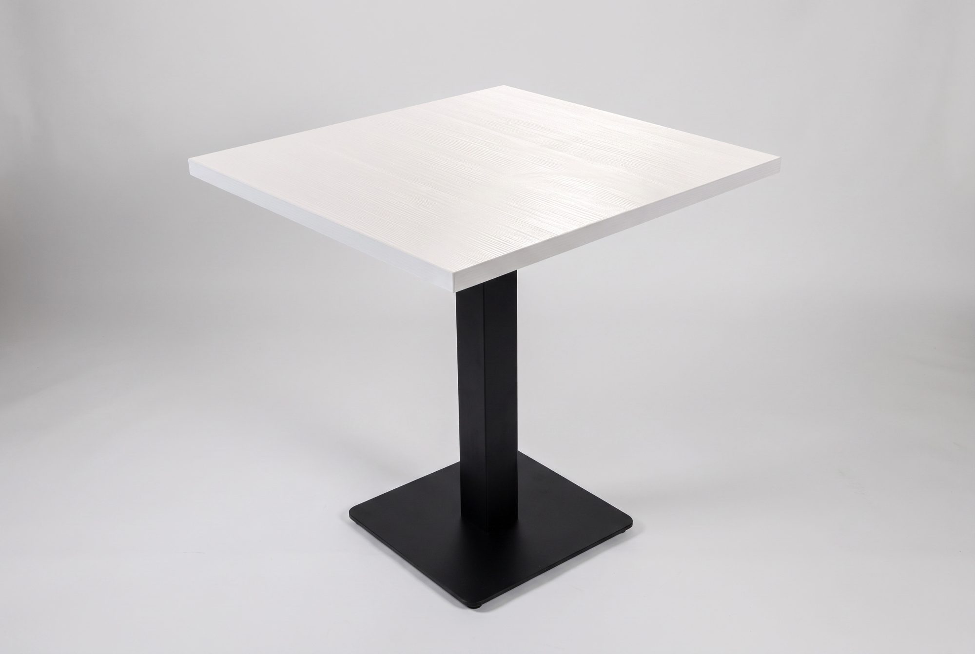 Tisch Bergamo 80x80cm Weiss Restauranttisch Bistrotisch Gastrotisch-ING10688M