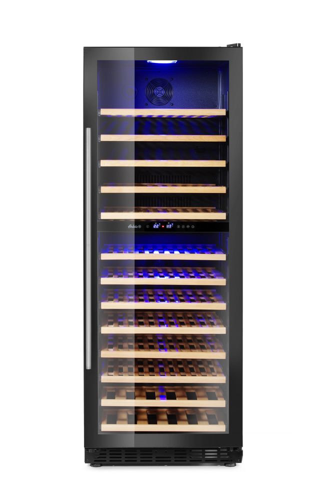 Weinkühlschrank 2 Zonen 135 Flaschen Arktic 387L 220-240V/130W 595x675x(H)1625mm-ING11157