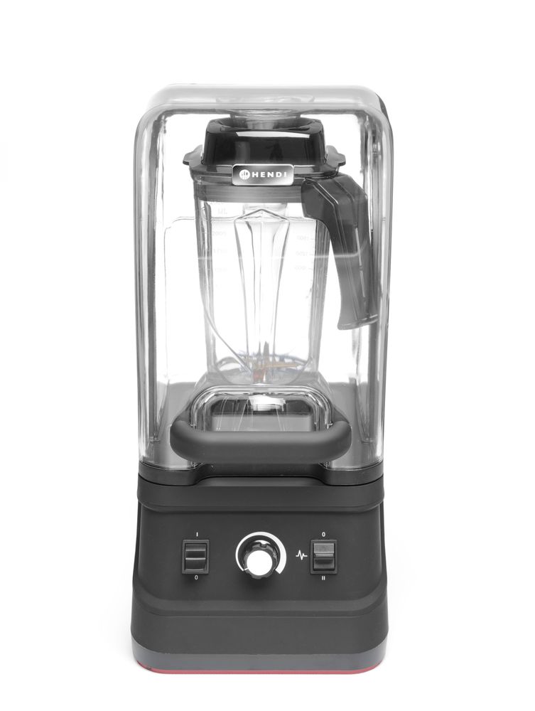 Mixer mit geräuschdämmender Abdeckung BPA-frei 230V/1680W 250x300x(H)540mm-ING10934 Mixer mit geräuschdämmender Abdeckung BPA-frei 230V/1680W 250x300x(H)540mm-ING10934