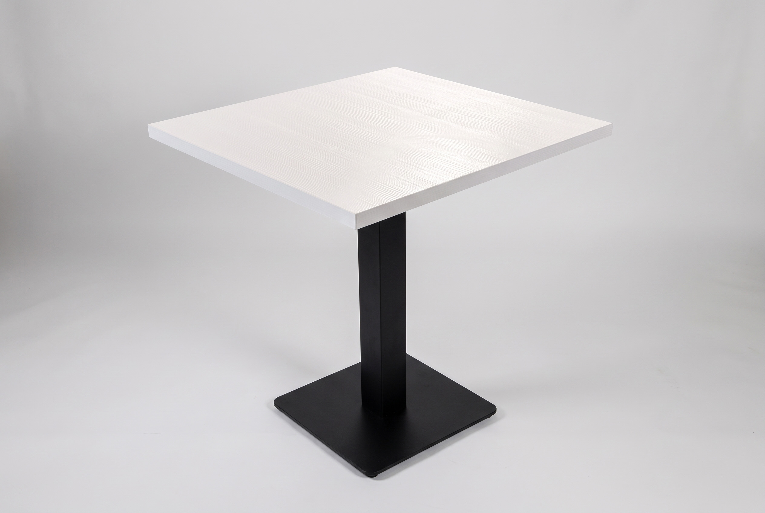 Tisch Bergamo 50x50cm Weiss Restauranttisch Bistrotisch Gastrotisch
