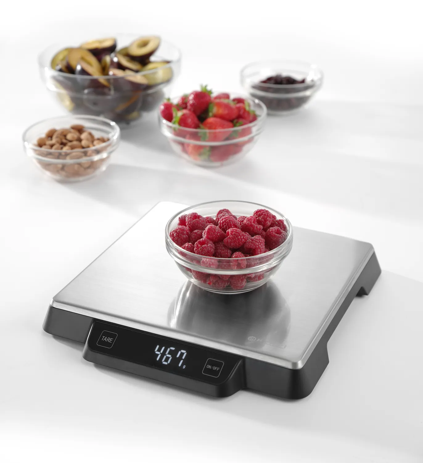 Gastro Küchenwaage Digital bis 15 kg 26,6x26,9x(H)3,4cm
