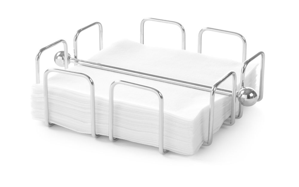 428528_with_napkin_white Serviettenhalter  190x190x(H)65mm