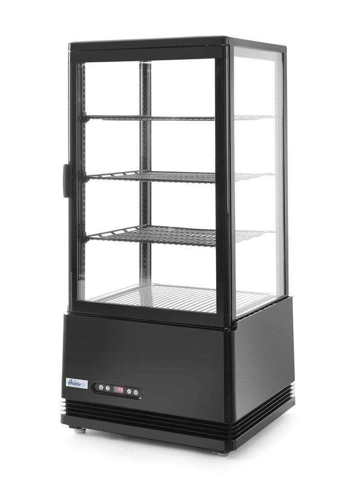 Aufsatz-Kühlvitrine 78 Liter Arktic schwarz 230V/170W 444x397x(H)940mm-ING11169 Aufsatz-Kühlvitrine 78 Liter Arktic schwarz 230V/170W 444x397x(H)940mm-ING11169
