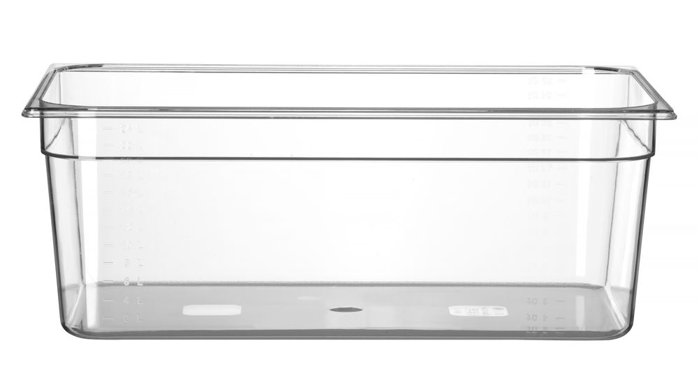 Gastronorm-Behälter 1/1 Profi Line GN 1/1 24L Transparent 530x325x(H)200mm-ING12284
