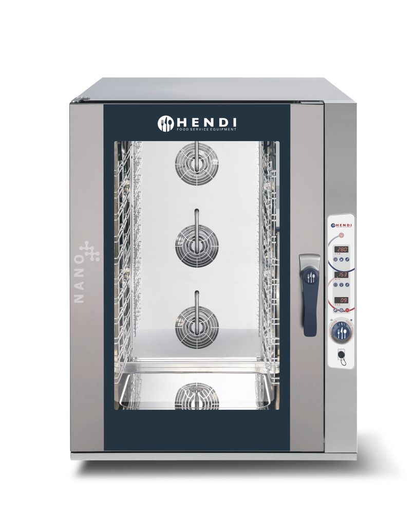 Kombidämpfer NANO digital 12x GN1/1    400V/16100W  935x881x(H)1200mm-ING11704