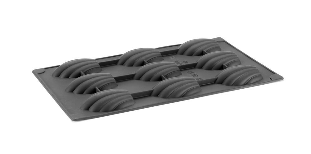Silikonform Madeleines 70x47x(H)17 GN 1/3 70x47x(H)17mm-ING12924 Silikonform Madeleines 70x47x(H)17 GN 1/3 70x47x(H)17mm-ING12924