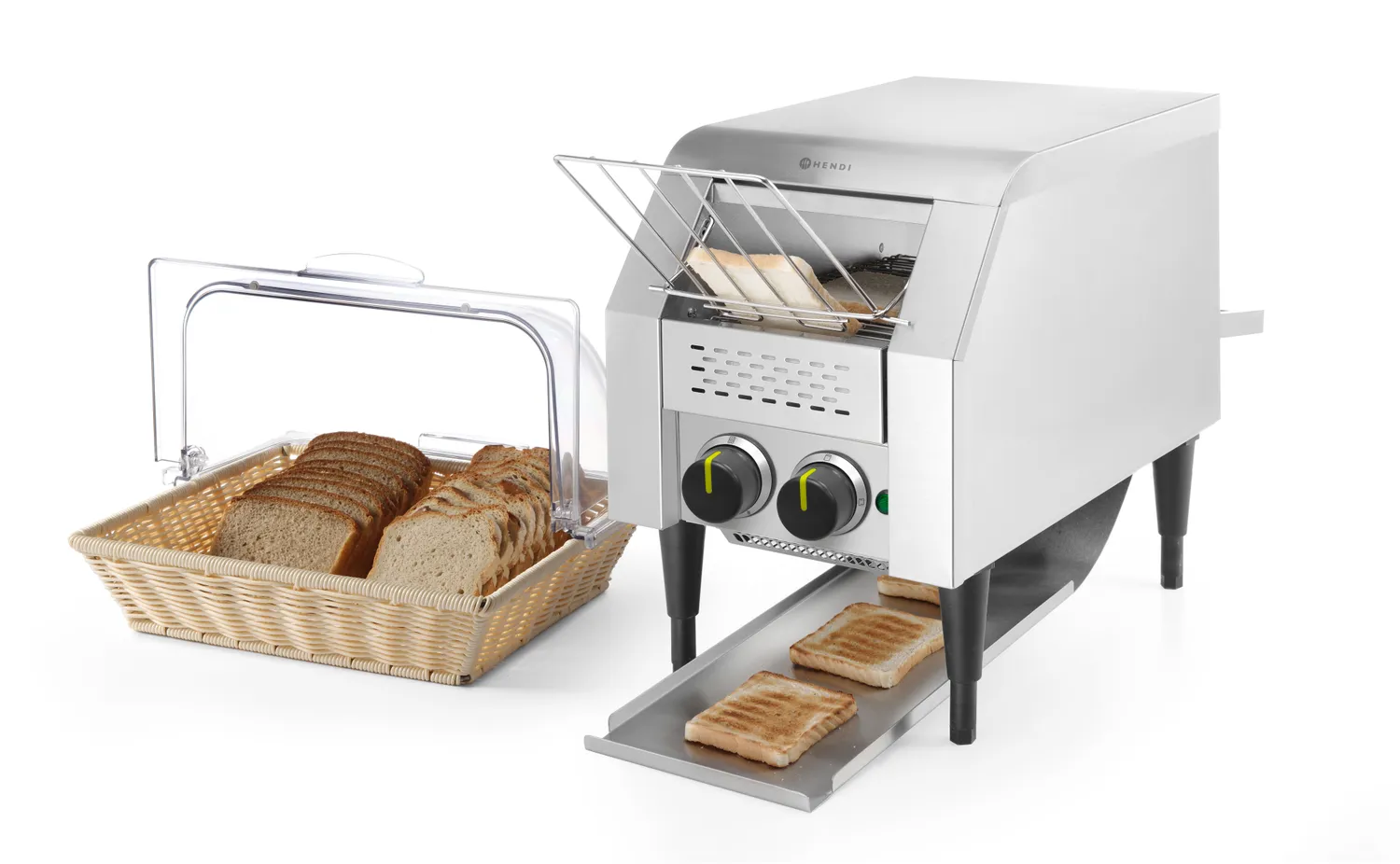 Durchlauf-Toaster einzeln 220-240V/1340W 28,8x36,8x(H)41cm