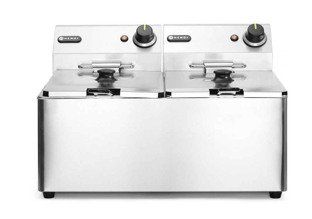 Fritteuse Kitchen Line - 2x8L    Kitchen Line  16L  230V/7000W  542x430x(H)351mm-ING11278 Fritteuse Kitchen Line - 2x8L    Kitchen Line  16L  230V/7000W  542x430x(H)351mm-ING11278