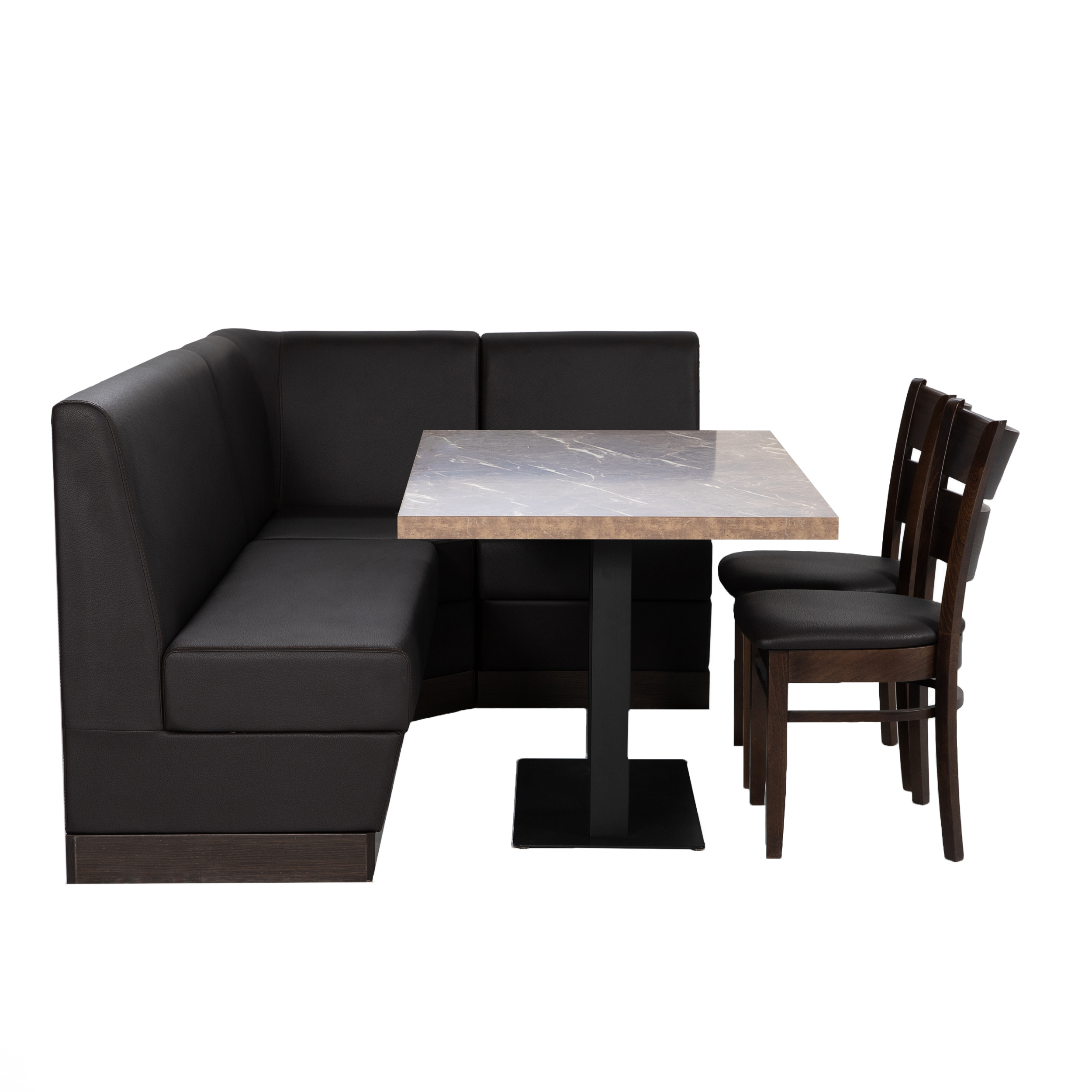 Restauranttisch Catania Mocca Marmor Optik 120x70cm Bistrotisch Gastrotisch-ING10742 Restauranttisch Catania Mocca Marmor Optik 120x70cm Bistrotisch Gastrotisch-ING10742