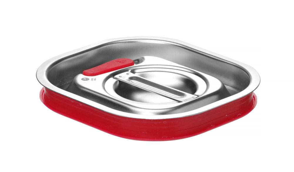Gastronorm-Deckel mit Silikonrand Kitchen Line 156x142mm-ING11806