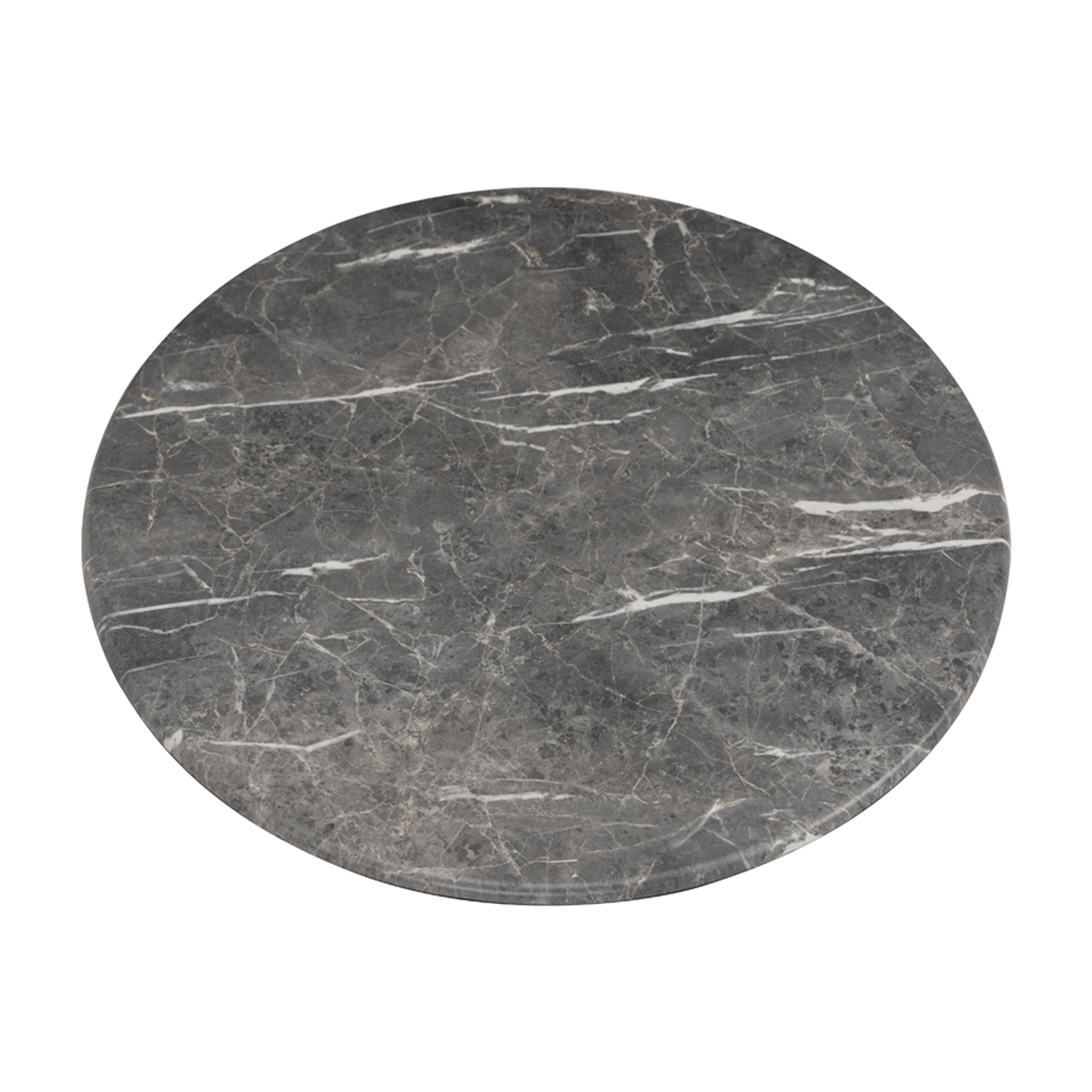 Outdoor Tisch Rund Catania in 60cm Marmor Optik Grau Compact HPL Tischplatte-ING10911 Outdoor Tisch Rund Catania in 60cm Marmor Optik Grau Compact HPL Tischplatte-ING10911