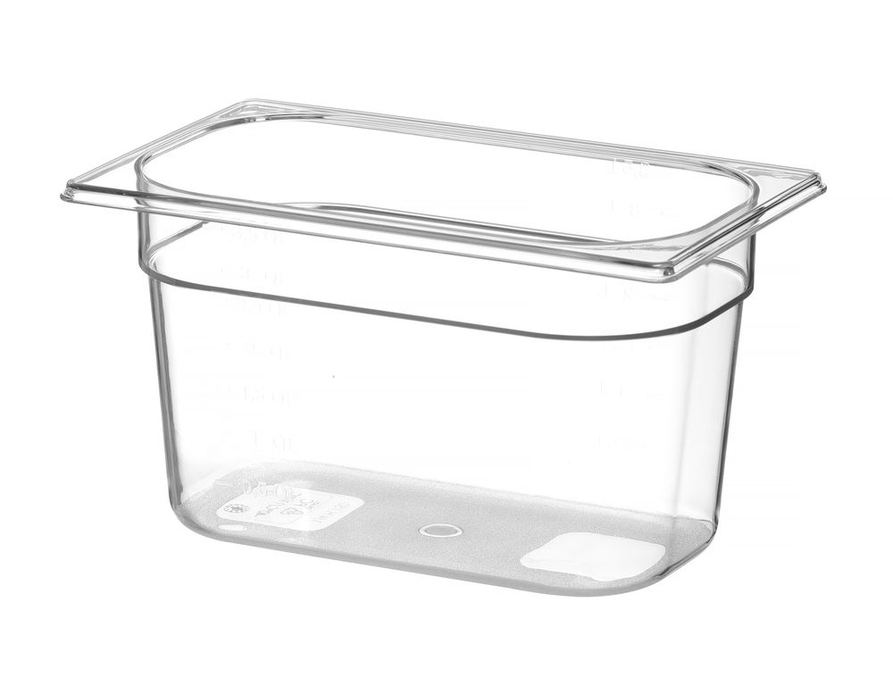 Gastronorm-Behälter 1/4 Profi Line GN 1/4 4L Transparent 265x162x(H)150mm-ING12281