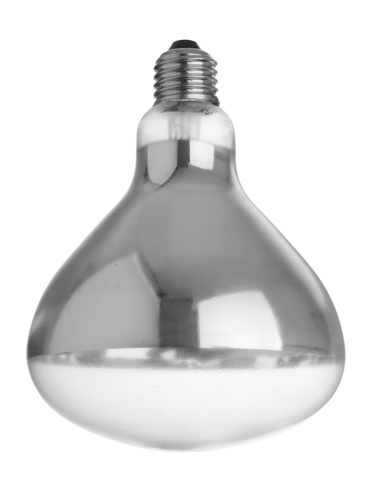 Infrarot-Glühlampe    Weiß  230V/250W  ø125x(H)170mm-ING11678