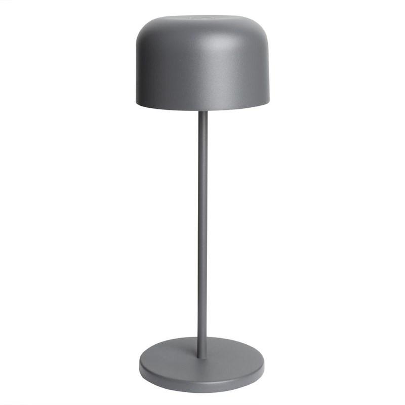 Akku Tischlampe dimmbar Sienna Grau Large
