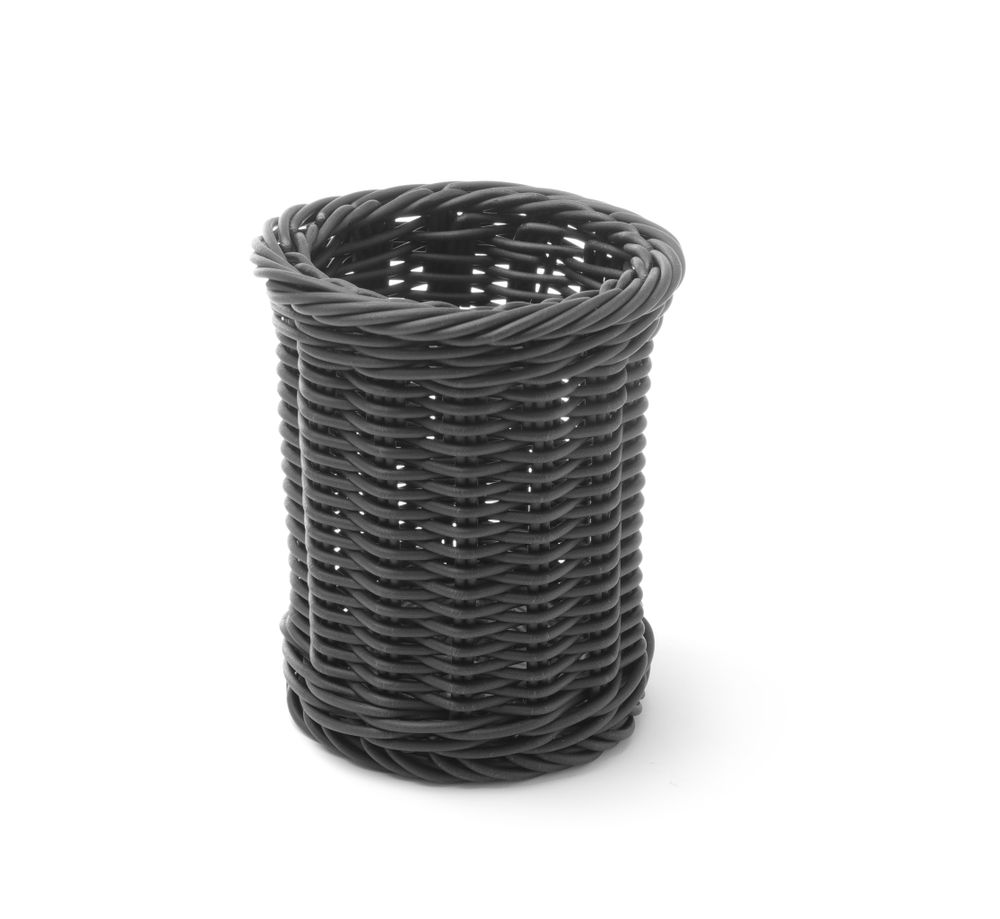 Besteckkorb  Schwarz ⌀100x(H)120mm