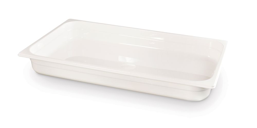 Gastronorm-Behälter 1/1 GN 1/1 9L Weiß 530x325x(H)65mm-ING12405