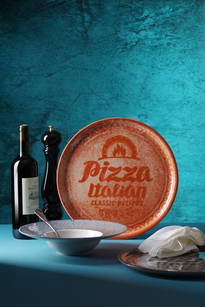 Pizzateller Recipe Collection Rot  Rot ⌀310mm