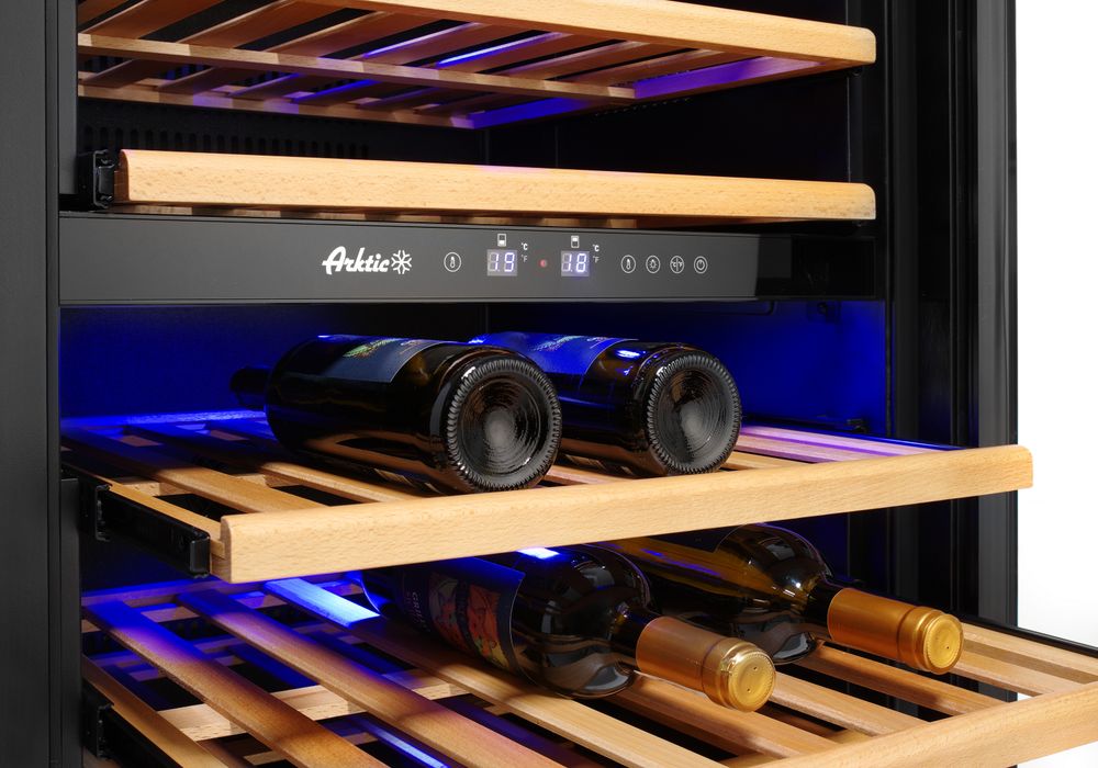Weinkühlschrank 2 Zonen 72 Flaschen Arktic 232L 220-240V/110W 595x675x(H)1215mm-ING11158 Weinkühlschrank 2 Zonen 72 Flaschen Arktic 232L 220-240V/110W 595x675x(H)1215mm-ING11158