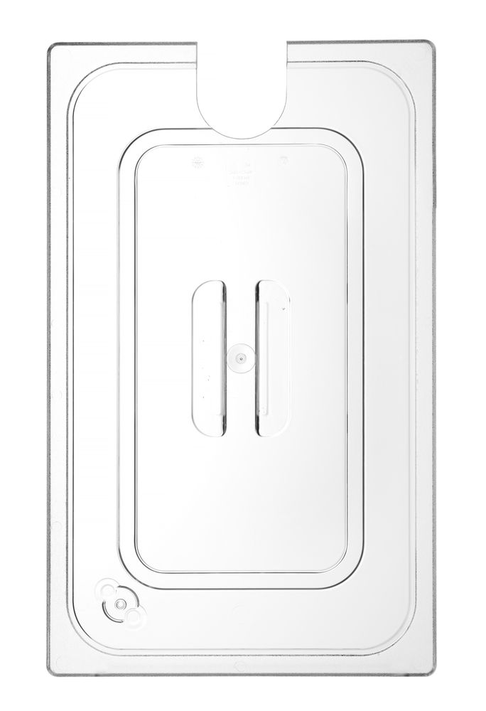 Gastronorm-Deckel mit Sous-Vide-Stick-Aussparung GN 1/1 Transparent 530x325mm-ING12335
