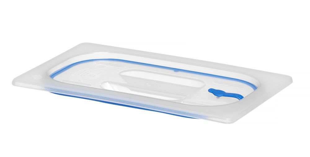 Gastronorm Deckel luftdicht verschließbar GN 1/4 Transparent 265x162mm-ING12234