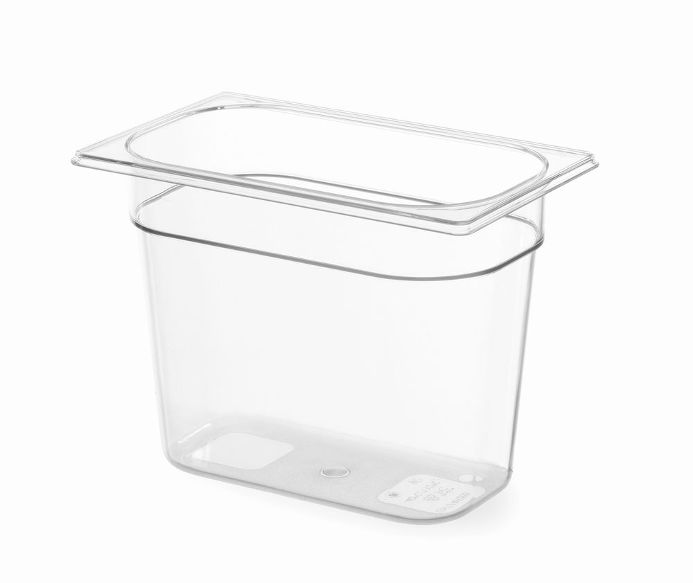 Gastronorm-Behälter 1/4 Profi Line GN 1/4 55L Transparent 265x162x(H)200mm-ING12280