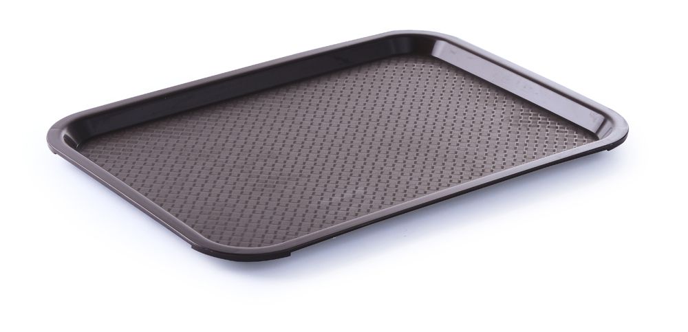 Serviertablett Braun 35x45x(h)2cm