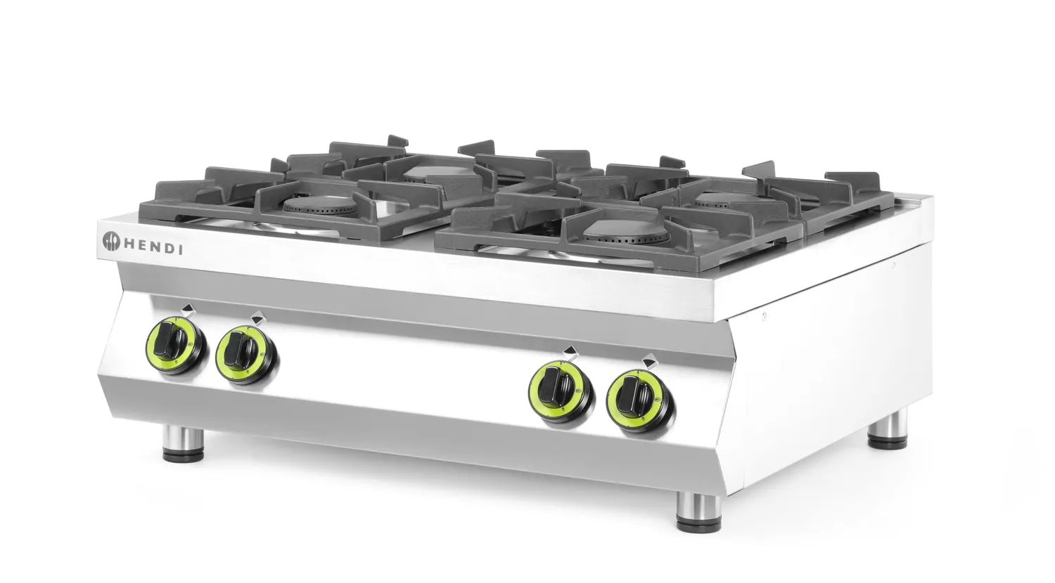 Gasherd Kitchen Line - 4 Kochfelder Table-Top 19kW 80x70x(H)31cm