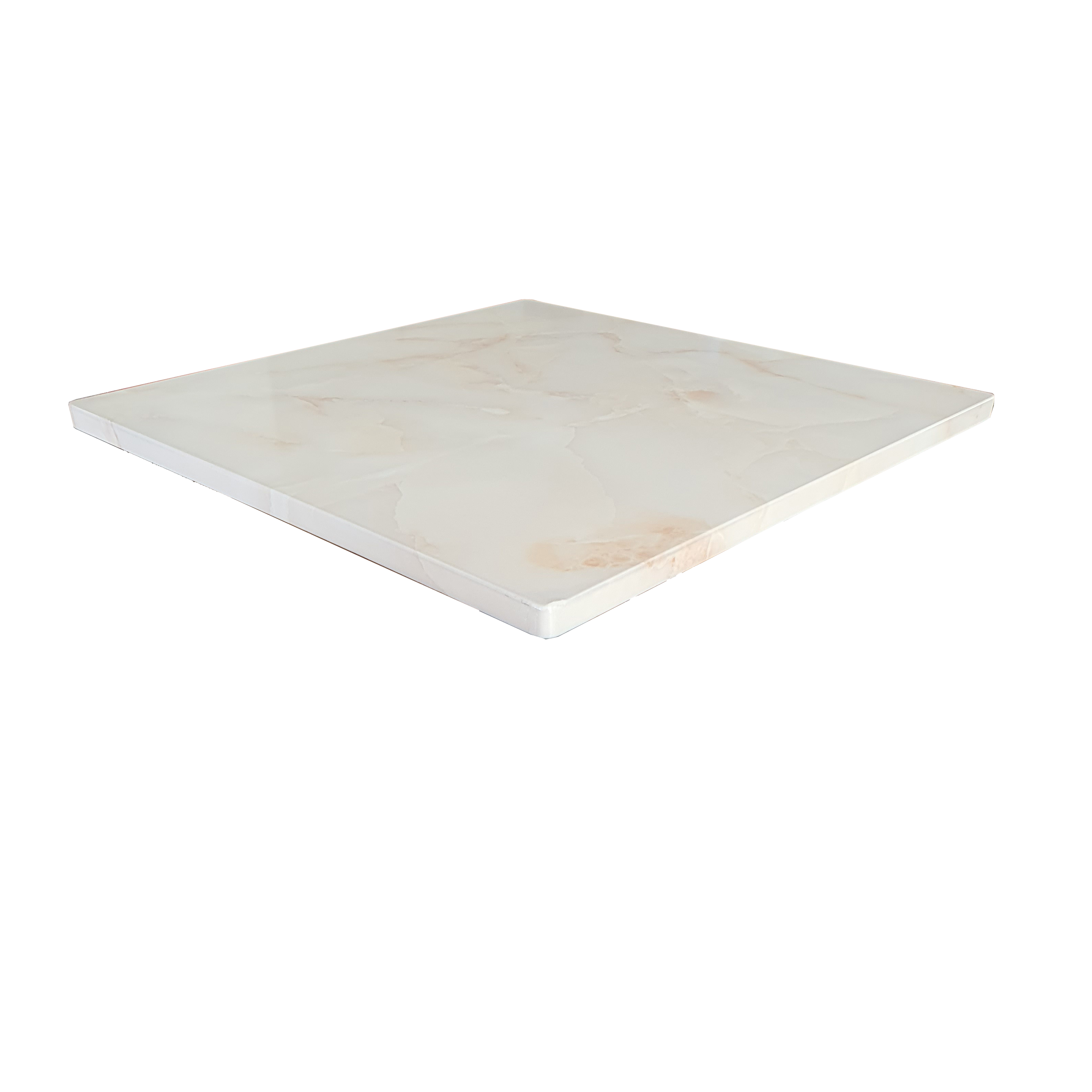 Tischplatte 60x60cm Marbeline Weiß Tischplatte 60x60cm Marbeline Weiß