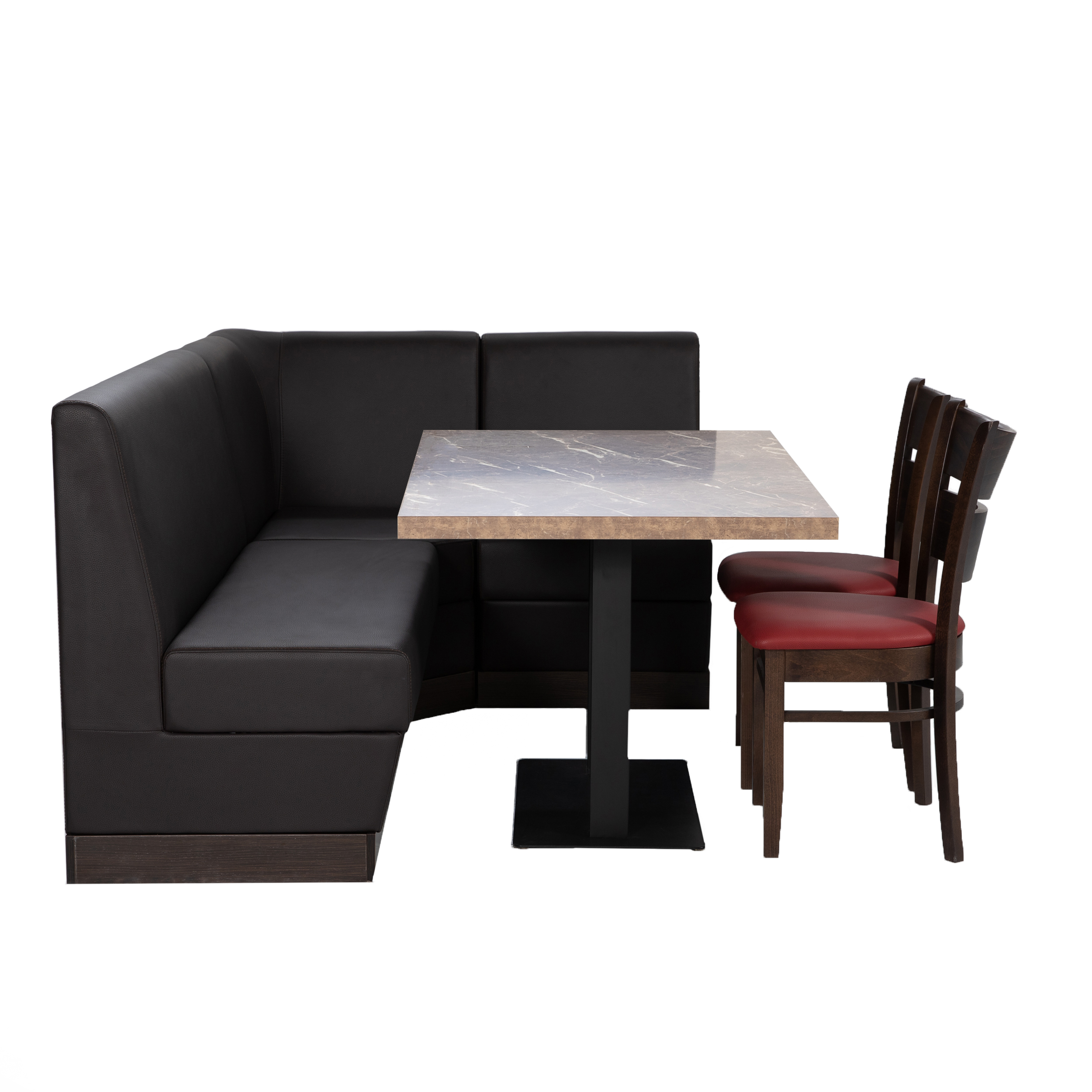 Restauranttisch Catania Mocca Marmor Optik 120x70cm Bistrotisch Gastrotisch-ING10742 Restauranttisch Catania Mocca Marmor Optik 120x70cm Bistrotisch Gastrotisch-ING10742