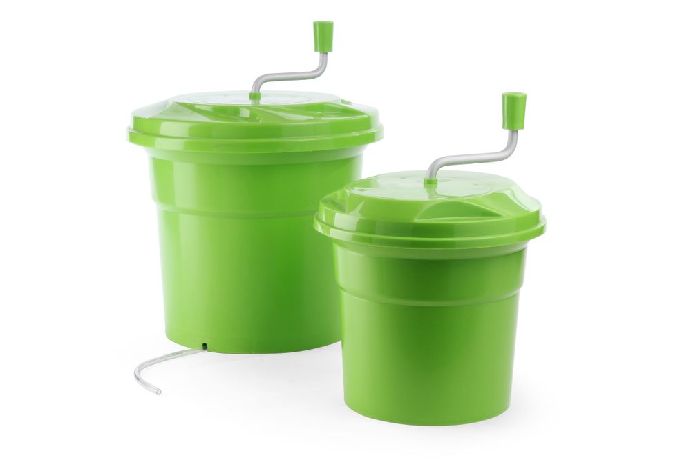 Salatschleuder 12L Grün ø335x(H)430mm-ING12827 Salatschleuder 12L Grün ø335x(H)430mm-ING12827