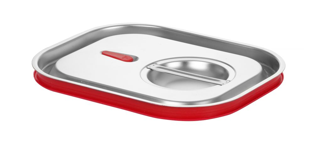 Gastronorm-Deckel mit Silikonrand Kitchen Line GN 1/2 265x325mm-ING11805