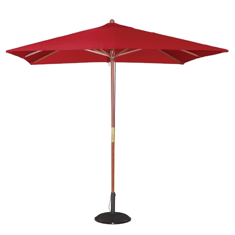 Gastroschirme Outdoor Schirm Sonnenschirm Rot Quadratisch 2,5m-ING10679 Gastroschirme Outdoor Schirm Sonnenschirm Rot Quadratisch 2,5m-ING10679