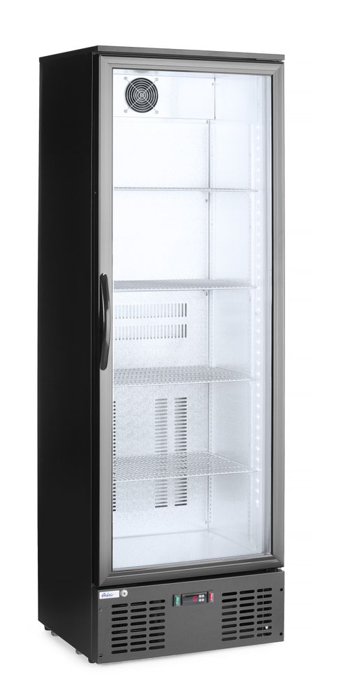 Backbar-Kühlschrank mit einer Tür Arktic 300L Schwarz 220-240V/195W 600x528x(H)1820mm-ING11194 Backbar-Kühlschrank mit einer Tür Arktic 300L Schwarz 220-240V/195W 600x528x(H)1820mm-ING11194