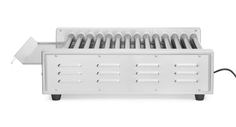 Rollengrill - 2 Zonen    14 Rollen  230V/1480W  520x650x(H)176mm-ING11579