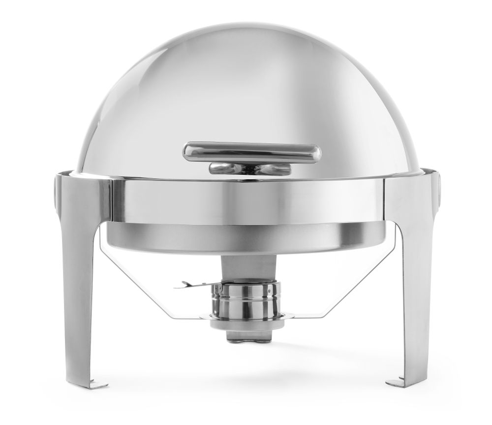 470312 Chafing Dish Rolltop - rund  56L 510x540x(H)480mm
