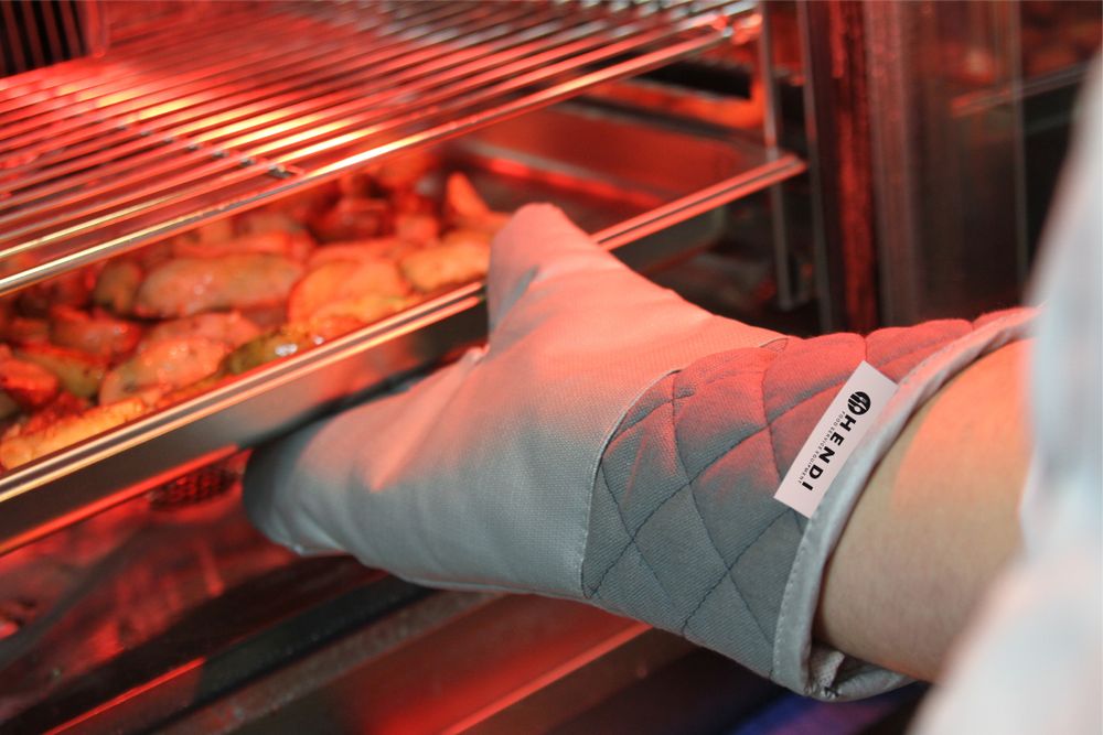 Ofenhandschuhe  Glasfaser – 2 Stück    2 Stk.  (L)360mm-ING11711 Ofenhandschuhe  Glasfaser – 2 Stück    2 Stk.  (L)360mm-ING11711