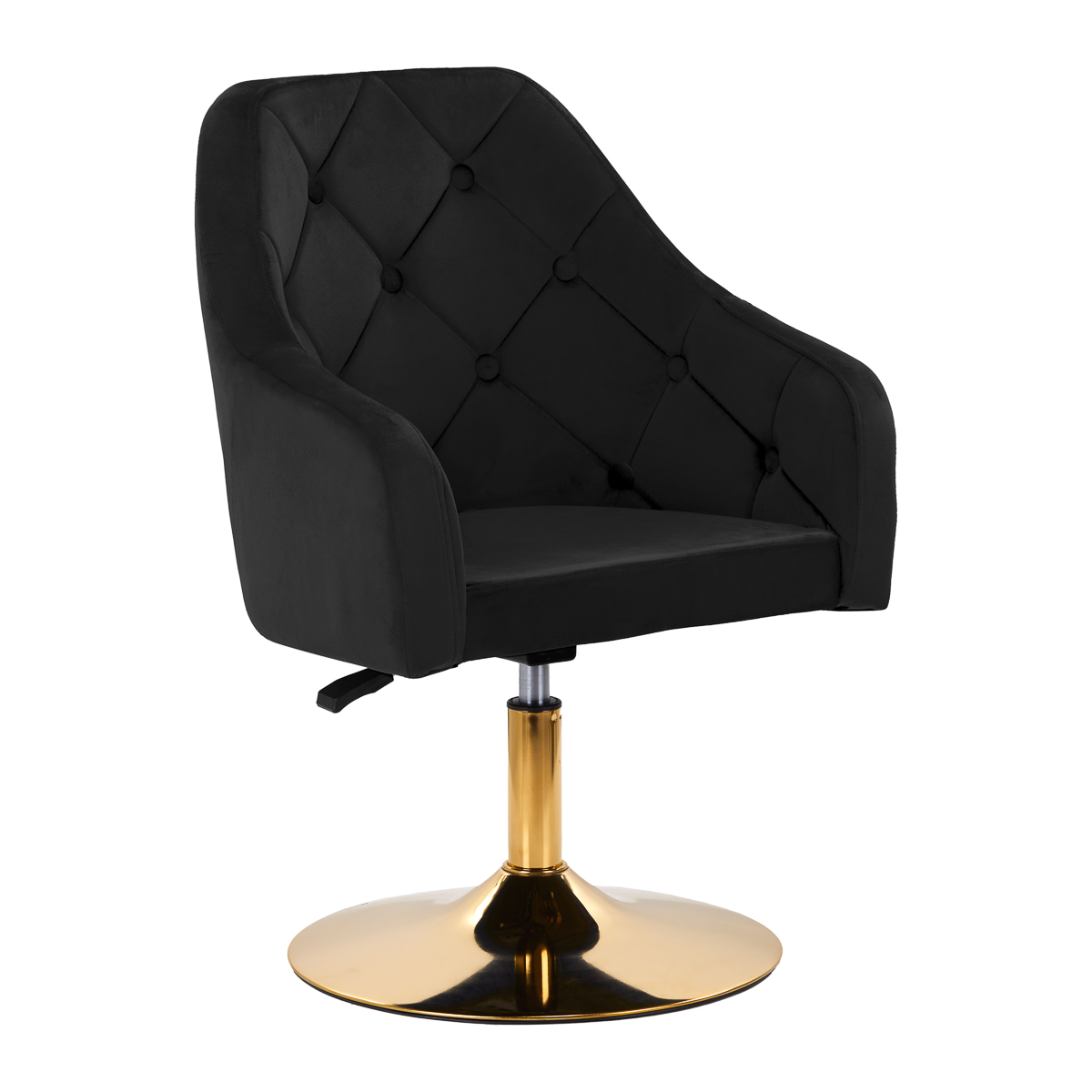 Lounge Drehstuhl Bellara Schwarz Samt
