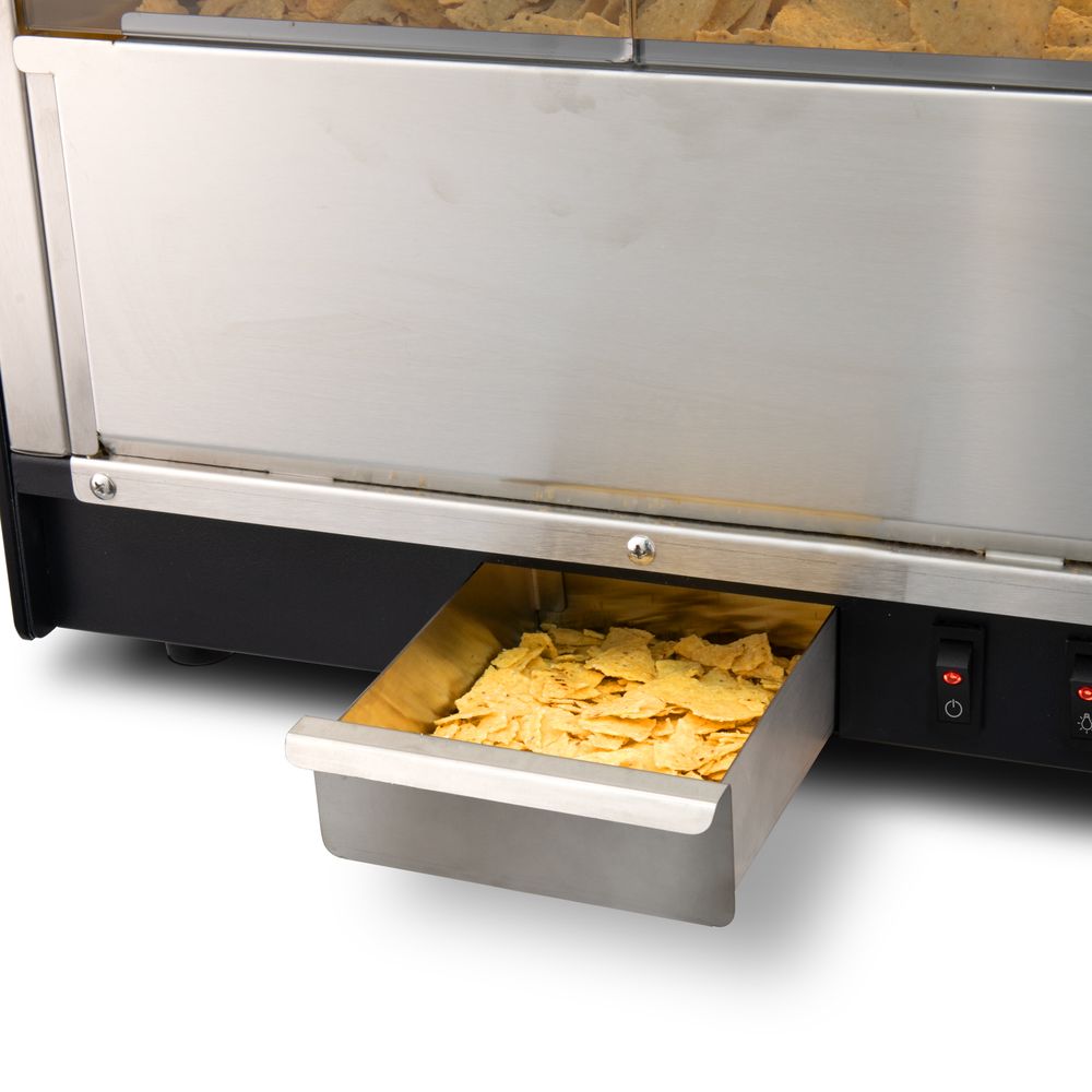 Nacho-Wärmer    Schwarz  220-240V/500W  400x344x(H)525mm-ING11374 Nacho-Wärmer    Schwarz  220-240V/500W  400x344x(H)525mm-ING11374