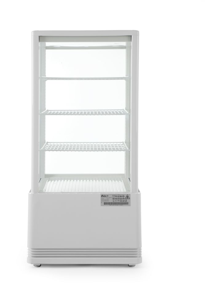 Aufsatz-Kühlvitrine 78 Liter Arktic Weiß 230V/170W 444x397x(H)940mm-ING11168