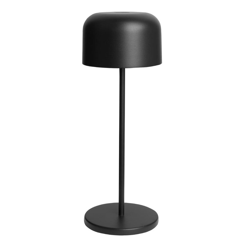 Akku Tischlampe dimmbar Sienna Schwarz Large