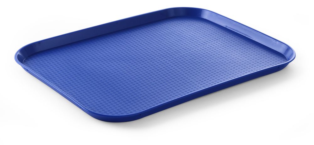 Serviertablett Blau 30,5x41,5x(H)2cm - L
