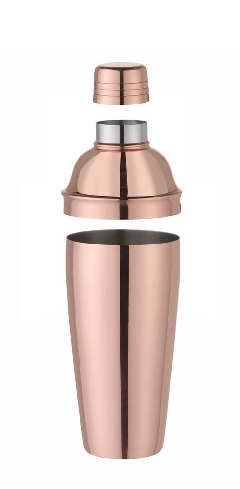 Cobbler Shaker 3-teilig Bar up Kupfer ø85x(H)240mm-ING11097