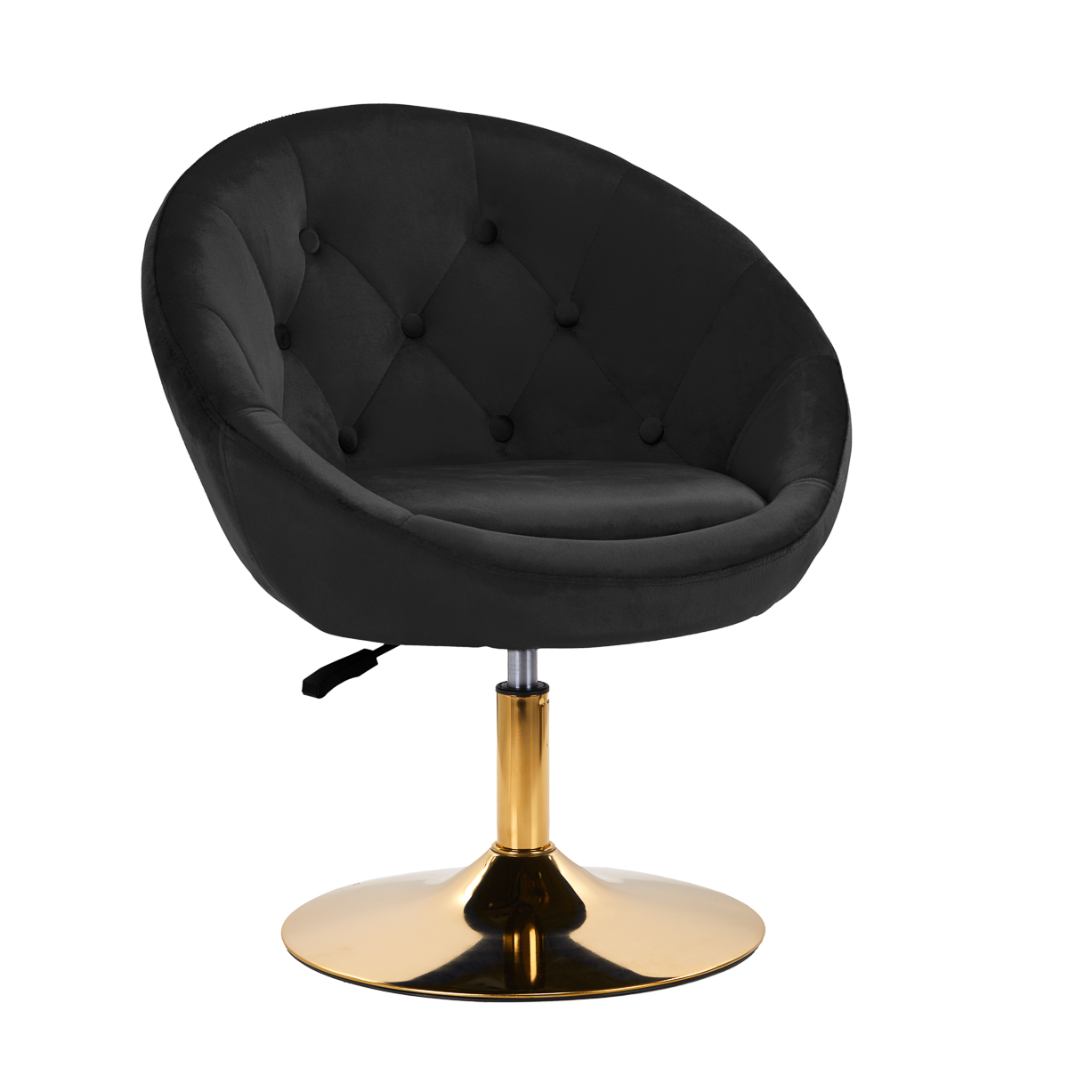 Lounge Drehstuhl Bellaro Select Schwarz Samt