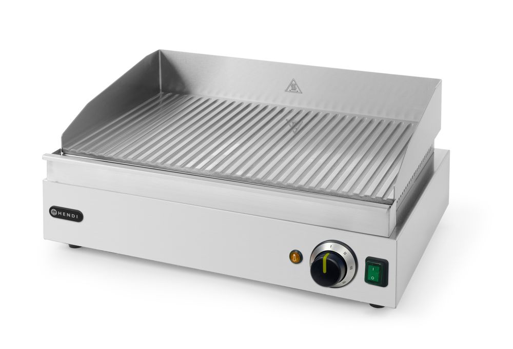 Grillplatte    Profi Line  gerillte Ausführung  230V/2400W  550x435x(H)245mm-ING11583